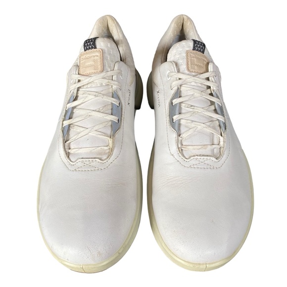 Ecco Biom H4 Hybrid GTX Golf Shoe 43 9.5 White Leather Waterproof Minimalist - Picture 8 of 12